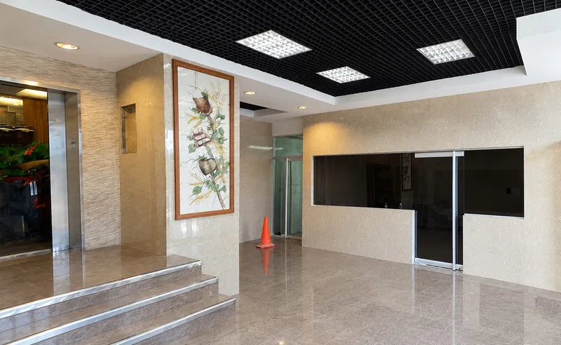 Lobby de gerencias remodelado