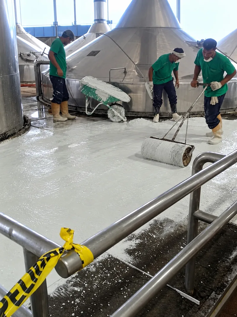 Piso de granito en Cocimiento